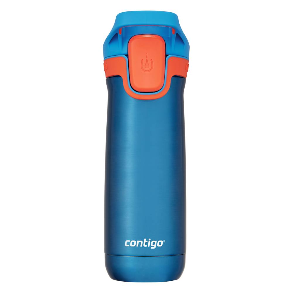 Kids’ Casey Stainless Steel Water Bottle with Spill-Proof Leak-Proof Lid, 13oz V5